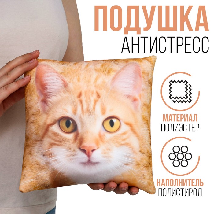 

Подушка антистресс "Рыжик"