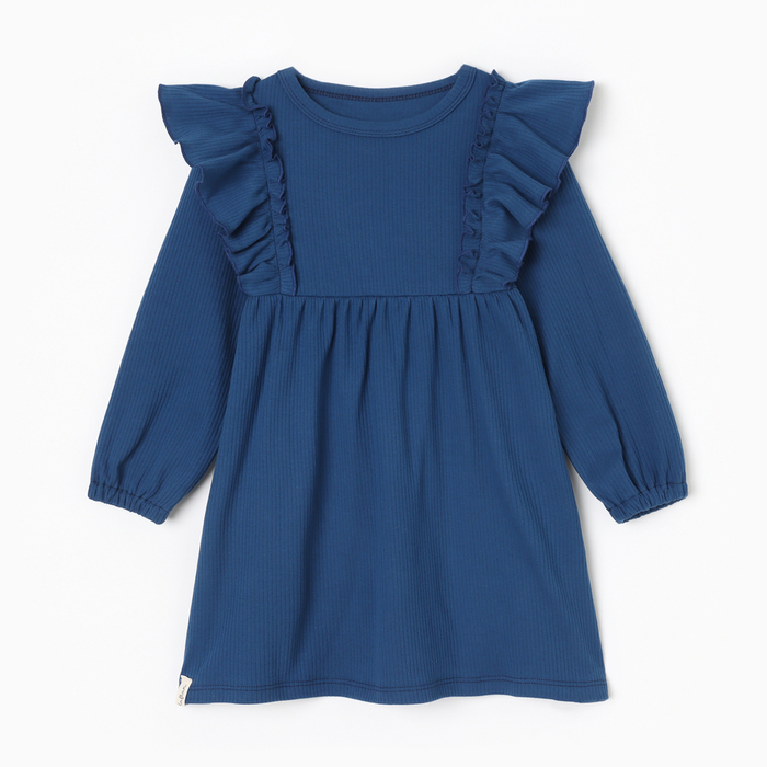 платье детское kaftan leo love размер 32 110 116см цвет бежевый Платье детское KAFTAN Blueberry, р. 32 (110-116см)