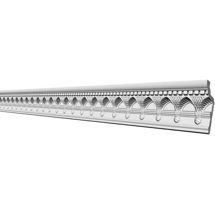 

Плинтус потолочный Glanzepol GP-57 80х40х2000