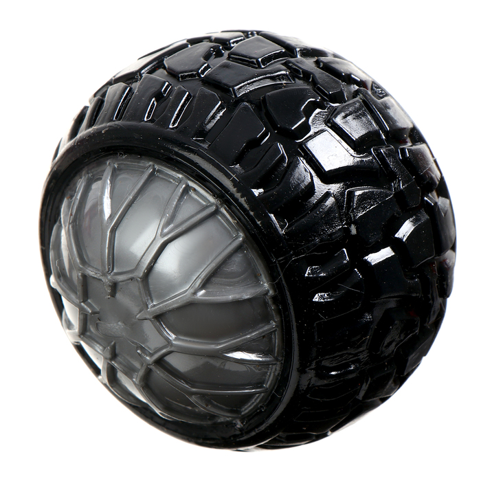 мяч световой колесо цвет чёрный 12 шт Мяч световой «Колесо», цвет чёрный