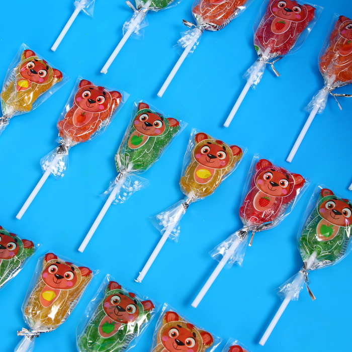 Мармелад фигурный на палочке «МИШКА», 14 г