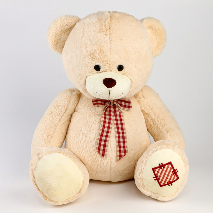 Мягкая игрушка Медведь, 40 см, цвет бежевый мягкая игрушка медведь 160 см цвет бежевый