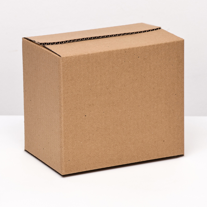 Коробка складная, бурая, 23 х 15 х 20 см коробка складная бурая 20 х 19 х 13 см