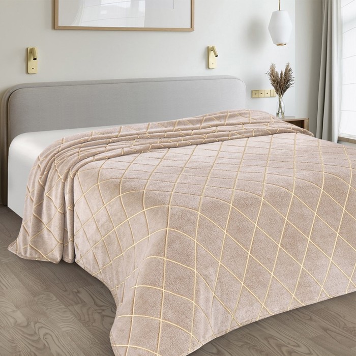 

Плед Триумф, 200х205см, велсофт 250г/м, полиэстер