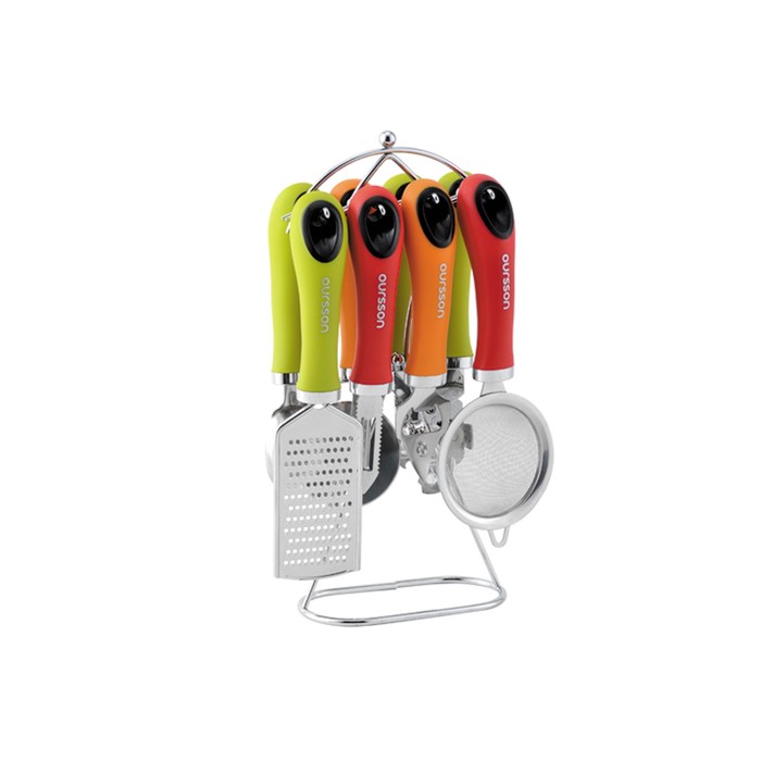 Набор кухонных аксессуаров Oursson Color Helpers SA3007-1PM/MC