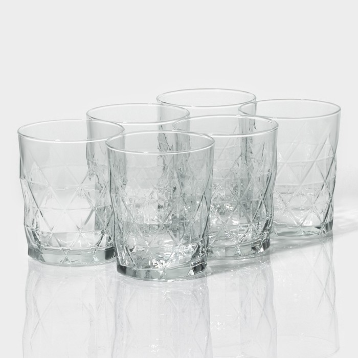 Набор стеклянных стаканов Lav «Хеопс», 345 мл, 8,3×10 см, 6 шт