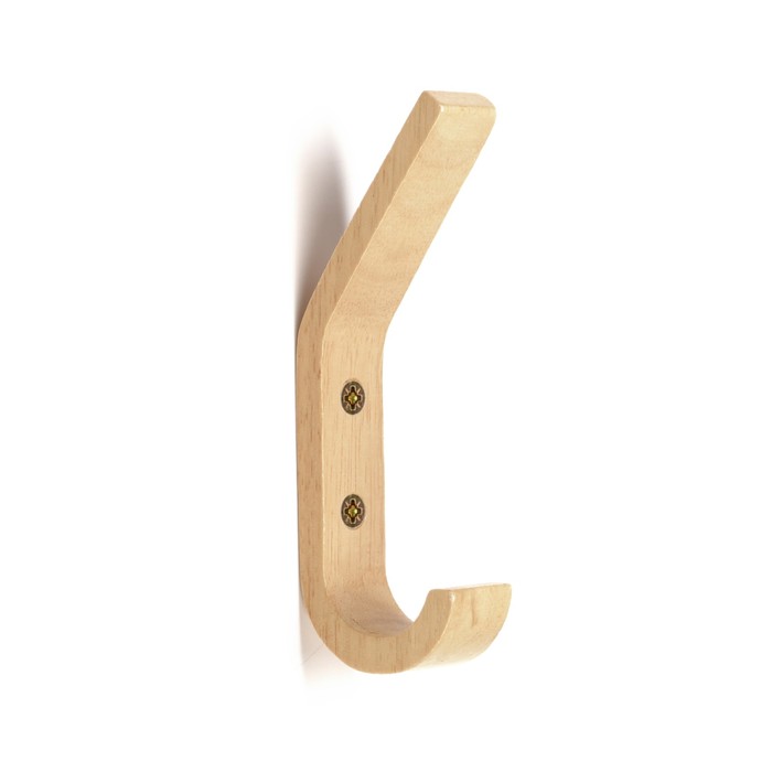 Крючок мебельный двухрожковый CAPPIO, деревянный