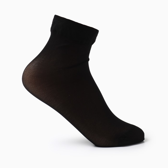 Носки капроновые ROSITA Beauty Style, цвет черный, размер 23-25