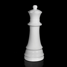 Фигурка 'Ферзь', белая, 20 × 20 × 49 см Ош