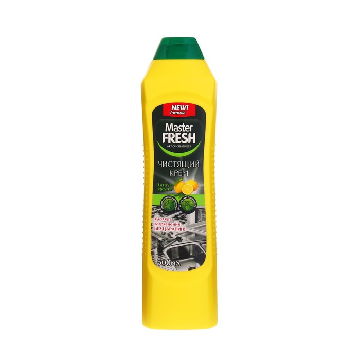 

Чистящий крем Master FRESH цитрус эффект 500 мл