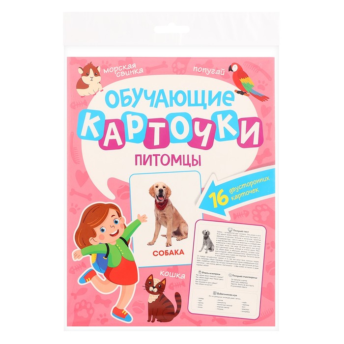 

Обучающие карточки «Питомцы»