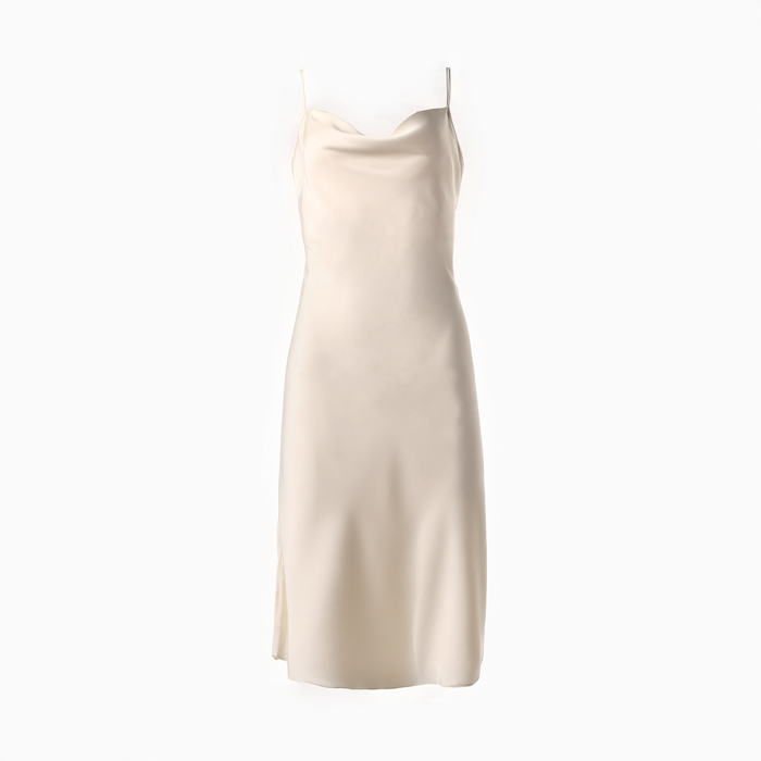 Платье женское мини MINAKU: Casual Collection цвет бежевый, р-р 42