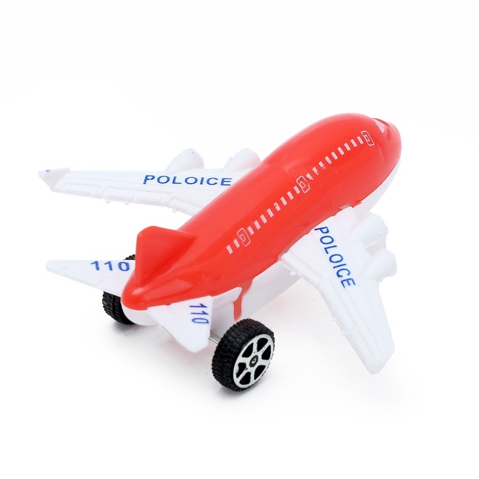 Самолёт инерционный "Глазастик", цвета МИКС