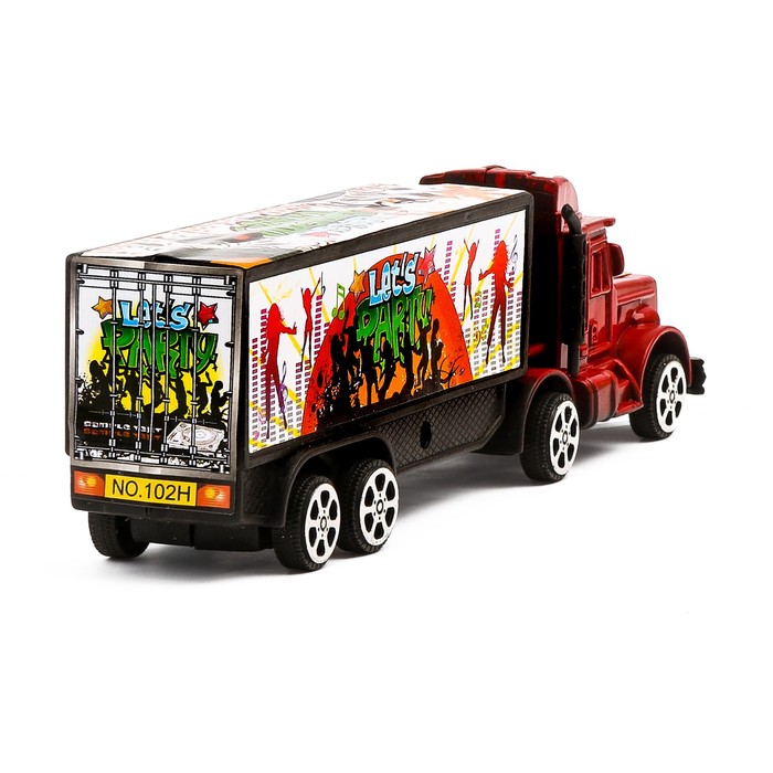 Грузовик инерционный "Фура", цвета МИКС