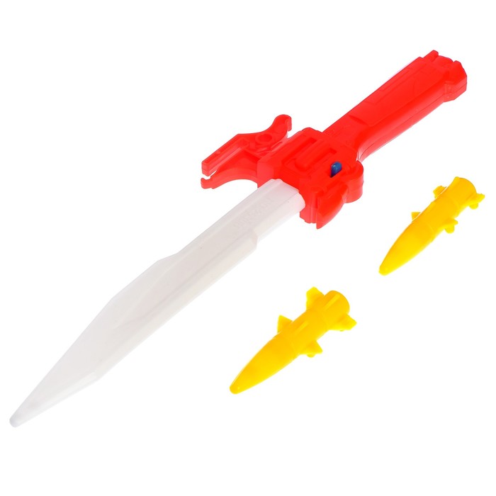 Меч "Воин", с аксессуарами, световые эффекты, работает от батареек, цвета МИКС