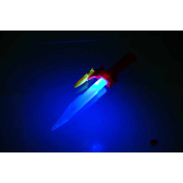 Меч "Воин", с аксессуарами, световые эффекты, работает от батареек, цвета МИКС