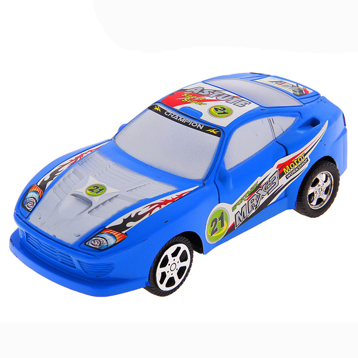 Машина инерционная "Гонка", цвета МИКС