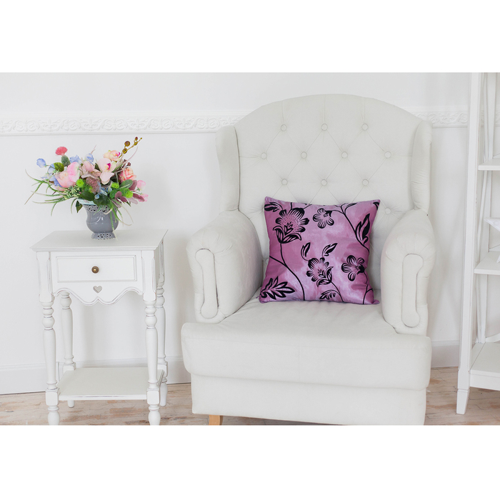 Наволочка декоративная "Этель" Сады Наяды 40*40 см, 100% п/э