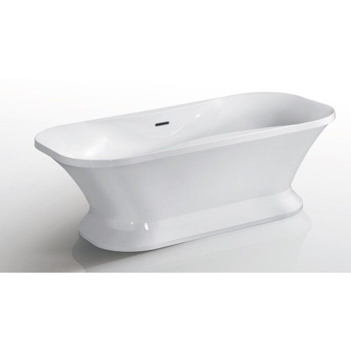 

Ванна акриловая Azario BORDEAUX 180x90x60 см, свободностоящая, сифон, рама, белая