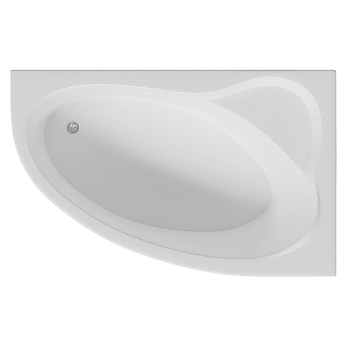 Ванна акриловая Azario LAURA асимметричная 170х110 см, правая, белая