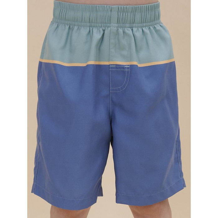 Шорты купальные для мальчика, рост 116 см, цвет джинс шорты купальные для мальчиков рост 116 см цвет серый