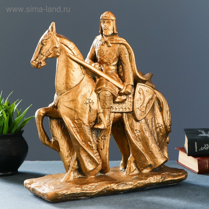 

Фигура "Рыцарь на коне" 14х33х37см