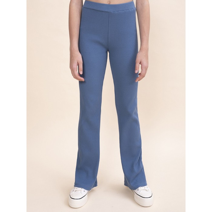 Брюки для девочек, рост 92 см, цвет джинс брюки для девочек рост 152 см цвет джинс