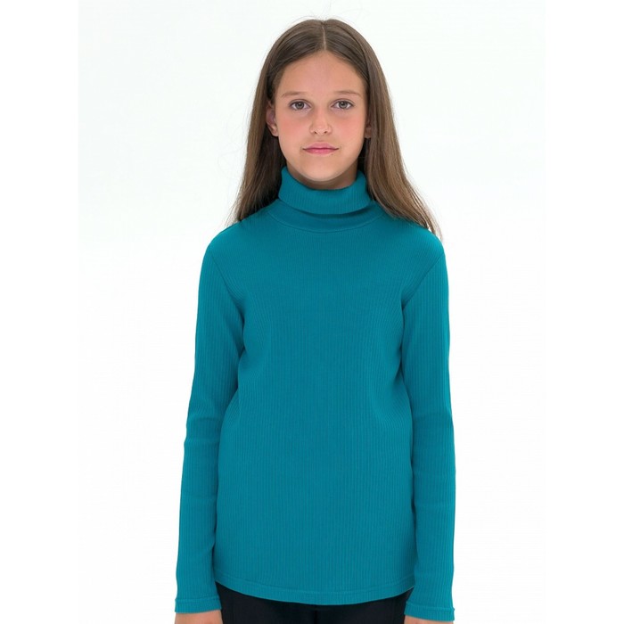 Джемпер для девочек, рост 158 см, цвет изумрудный джемпер для девочек рост 134 см цвет изумрудный