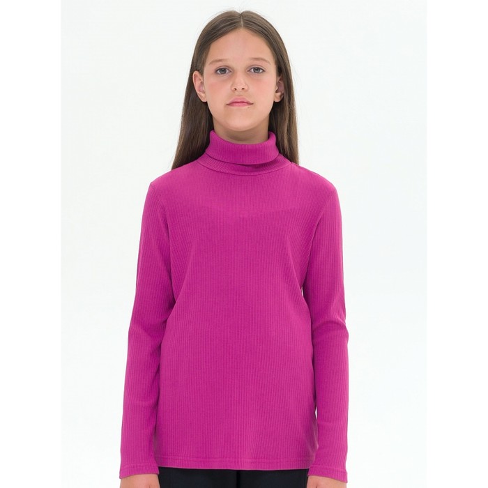 Джемпер для девочек, рост 152 см, цвет малиновый джемпер для девочек рост 152 см цвет графитовый