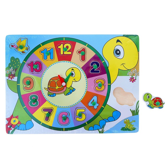 Рамка - вкладыш часы "Черепашка"