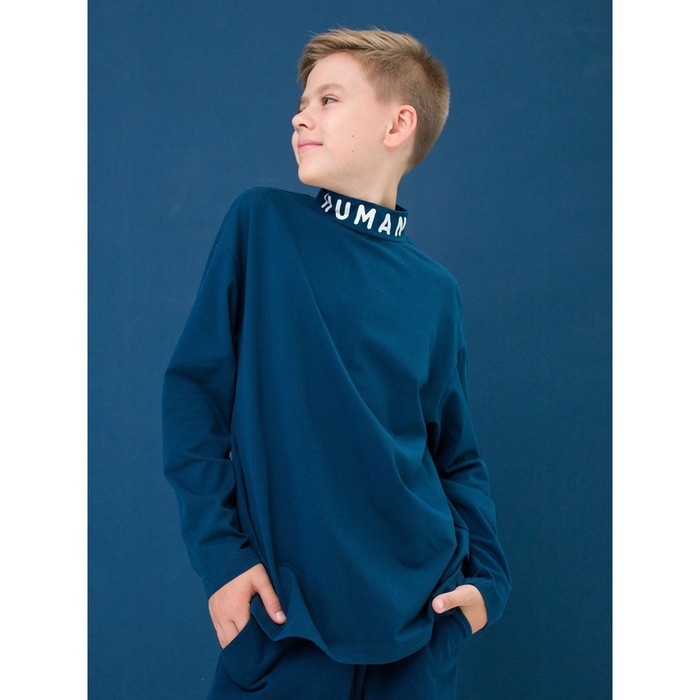 Джемпер для мальчиков, рост 116 см, цвет тёмно-синий джемпер для мальчиков рост 116 см цвет тёмно синий