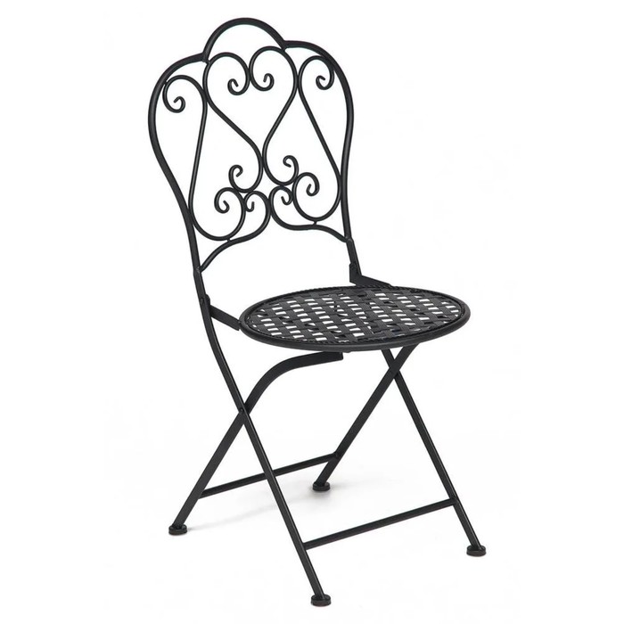 Стул Secret De Maison Love Chair стальной сплав, 43х48х91см, черный стул tetchair secret de maison cat chair mod 028 пластик 53 5х58х81 5см серый 024 4шт уп