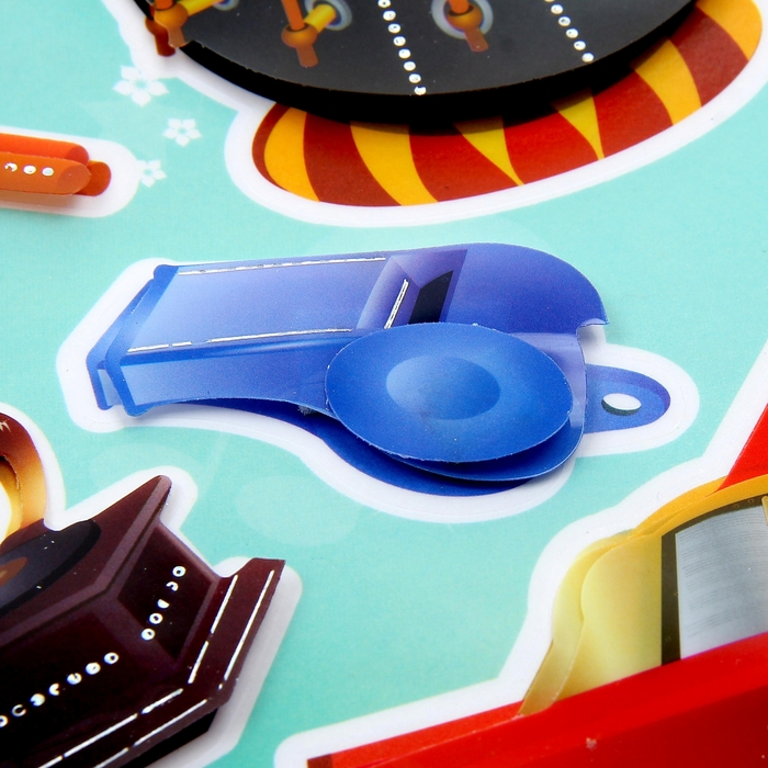 Наклейка 3D "Детские игрушки" МИКС