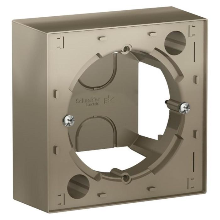 

Коробка монтажная SE ATLASDESIGN, наружная, цвет шампань