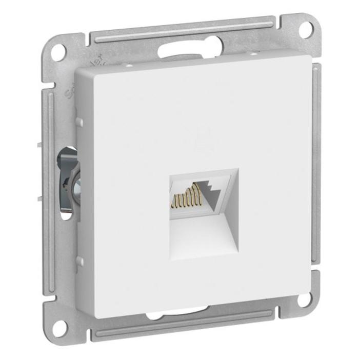 

Розетка компьютерная RJ45 SE ATLASDESIGN, кат. 6A, механизм, белый