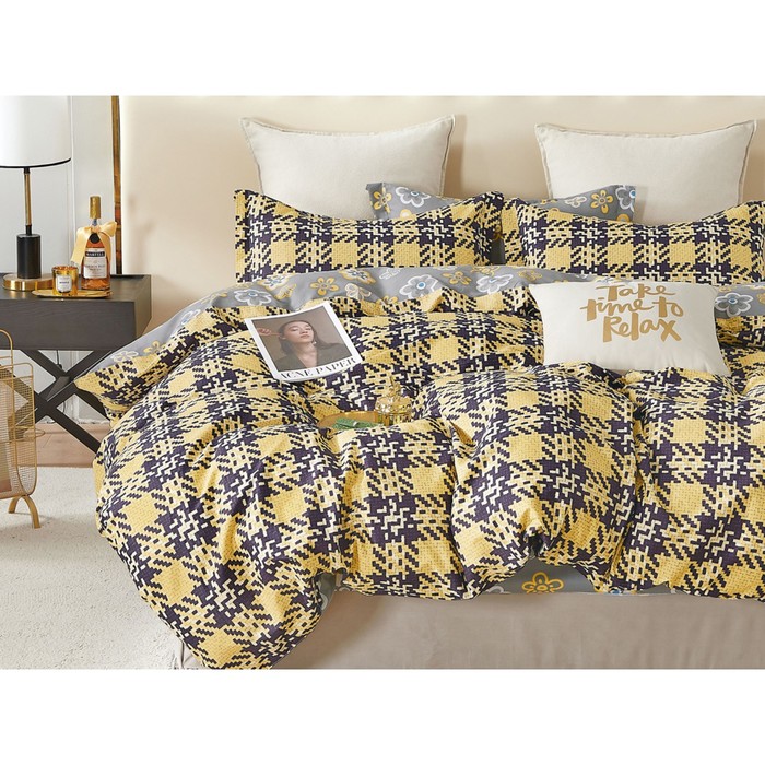 

Постельное бельё 1.5 сп Satin de Luxe, размер 160x230 см, 150x210 см, 50x70 см - 2 шт