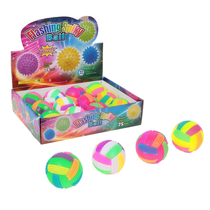 Мяч световой "Волейбол", пикалка, цвета МИКС