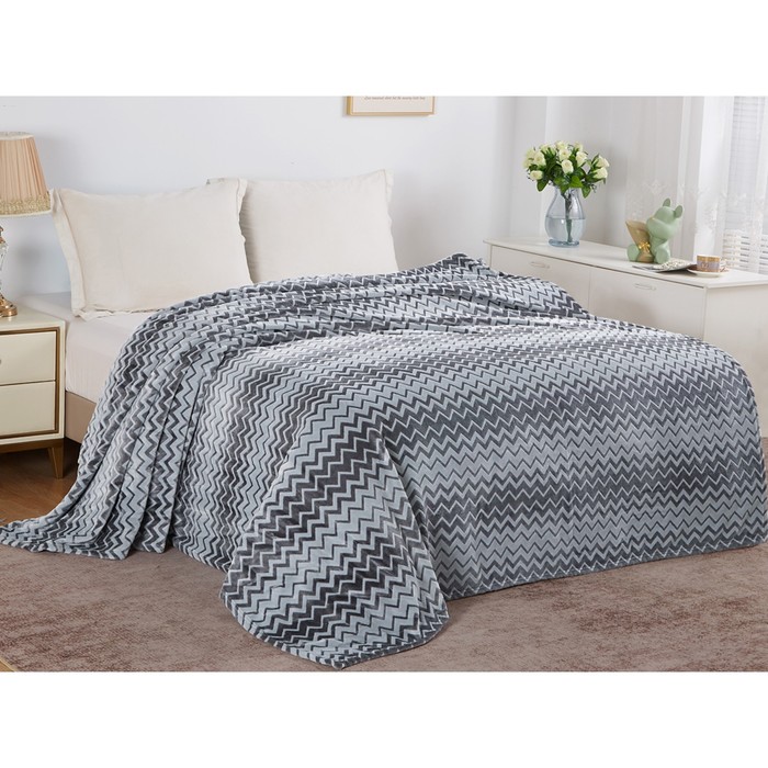 

Плед 2 сп Cl Home Volna, размер 180x200 см
