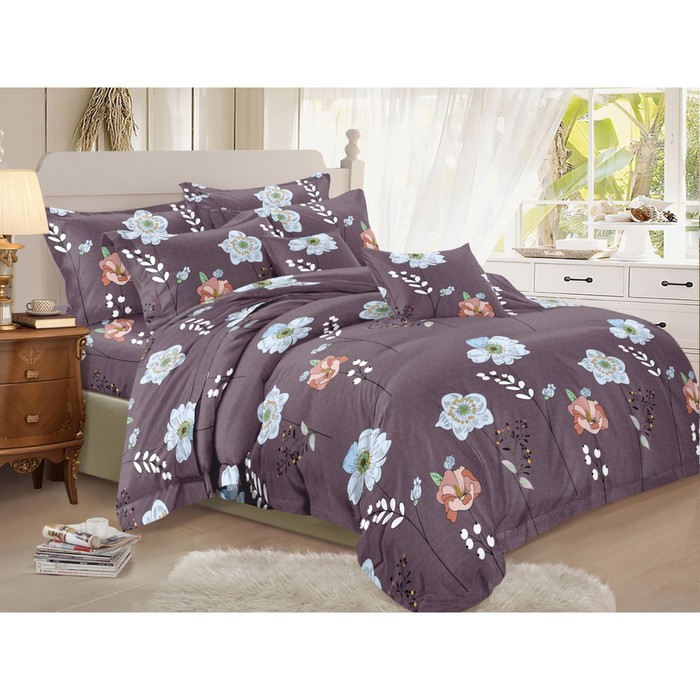 

Постельное бельё дуэт Art Color, размер 220x240 см, 145x215 см - 2 шт, 50x70 см - 2 шт, 70x70 см - 2 шт