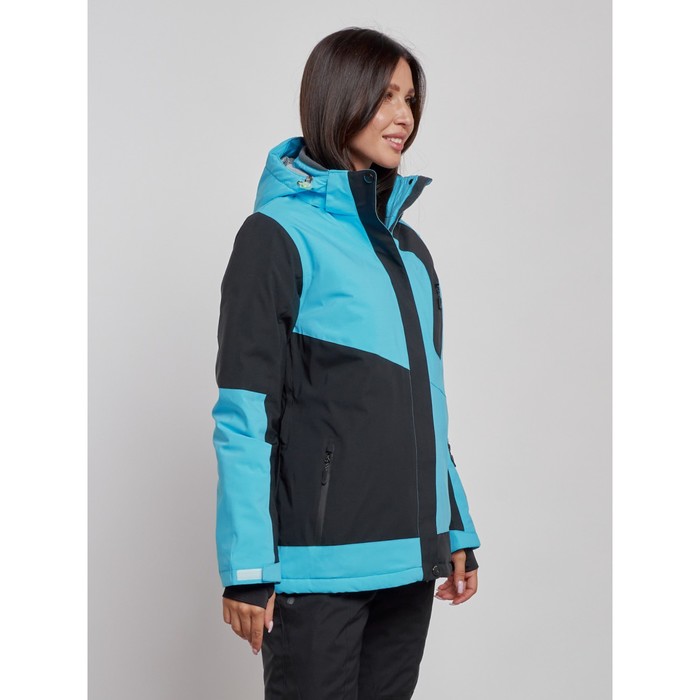 Горнолыжная куртка женская зимняя, размер 46, цвет голубой