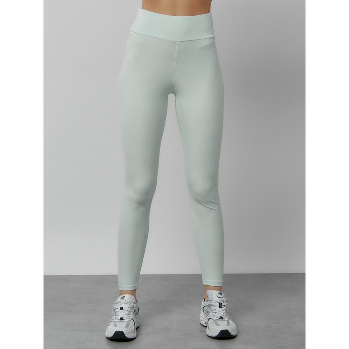 Легинсы для фитнеса женские, размер 48-52, цвет белый