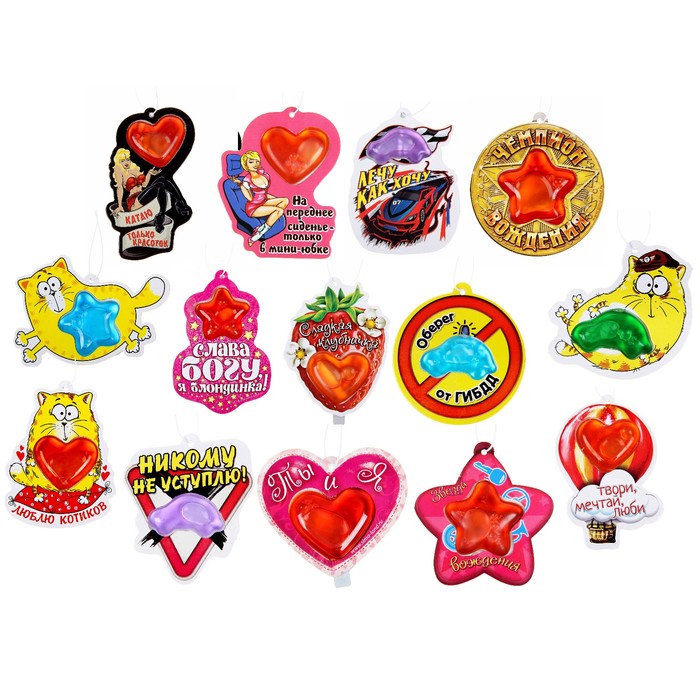 Ароматизатор в авто подвесной "Ты и я",романская роза