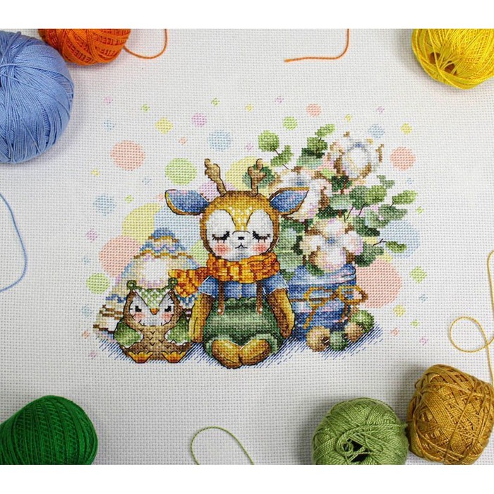Набор для вышивания «Любимая игрушка» 16 × 19 см