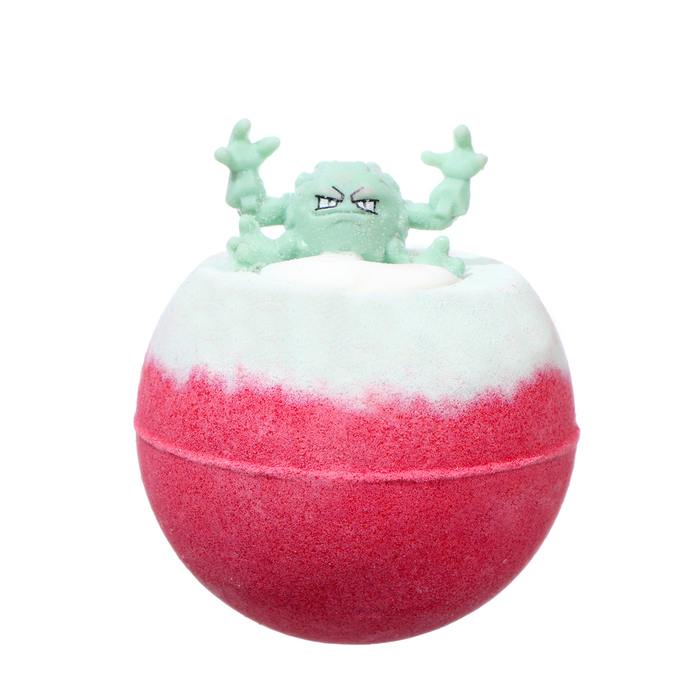 

Детская бомбочка для ванны, красная, с игрушкой, микс, 100 г