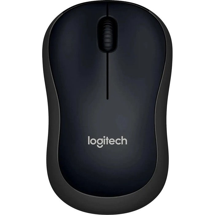 Мышь Logitech B220 Silent, беспроводная, оптическая, 1000 dpi, 1xAA (в комплекте), чёрная мышь беспроводная logitech b220 silent black 910 005553