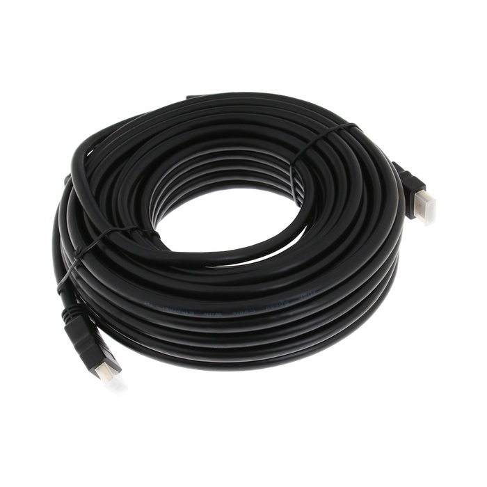 

Кабель видео GOLD, HDMI(m)-HDMI(m), вер 2.0, 15 м, черный