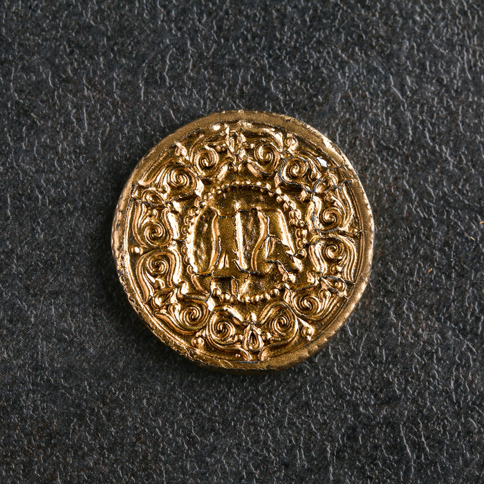 Сувенир Монета Да/Нет, золотой, олово сувенирная монета да нет мед сталь