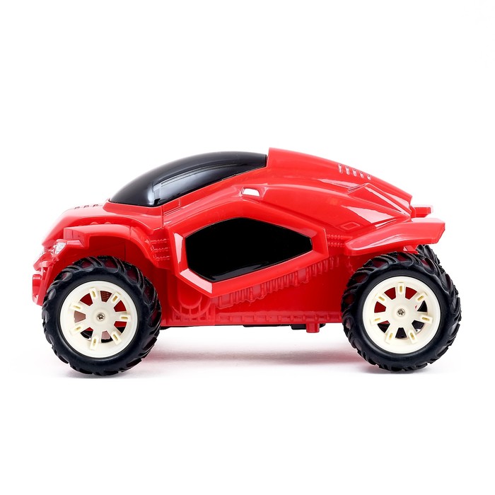 Машина радиоуправляемая "Перевёртыш", с аккумулятором, световые эффекты, цвета МИКС