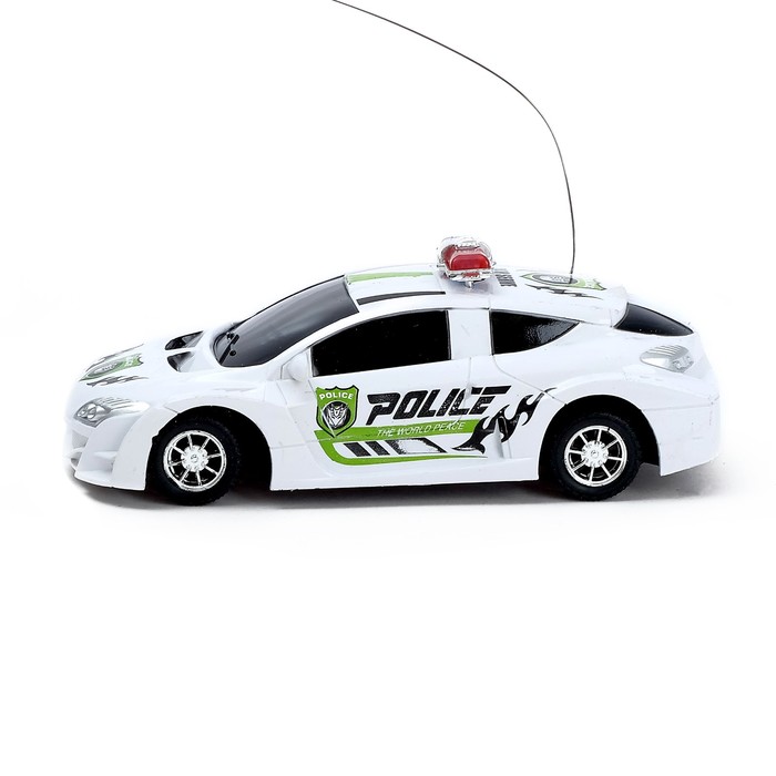 Машина радиоуправляемая "Полиция", работает от батареек, МИКС