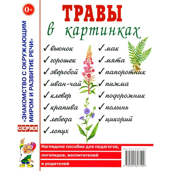 

Травы в картинках. Кулакова Н.
